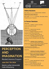 Summer school perception and imagination